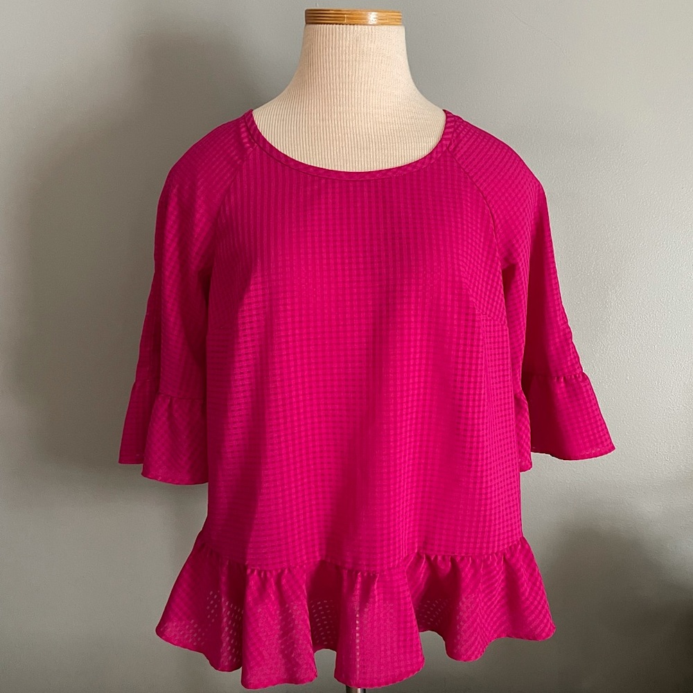 Ruffle Sleeve A New Day Top
